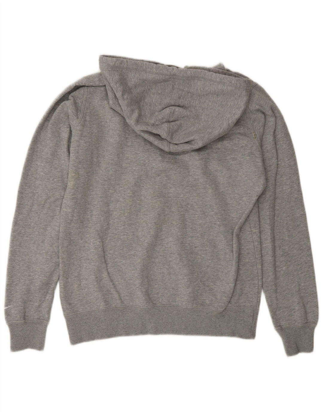 Męski sweter z kapturem Nike Graphic, średnioszary, bawełniany