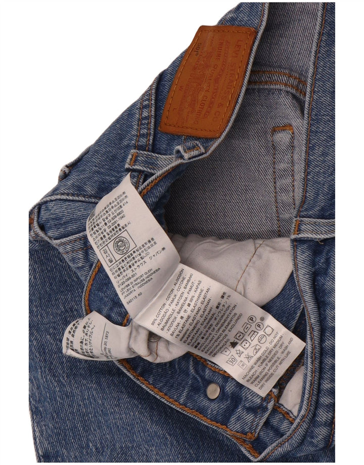 Męskie jeansy Levi's 501 Straight W26 L26 Niebieskie bawełniane