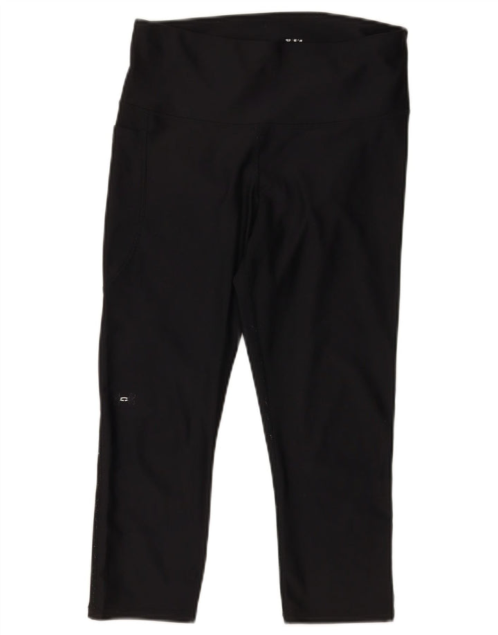 Legginsy damskie Under Armour Heat Gear Capri UK 12, średnie czarne