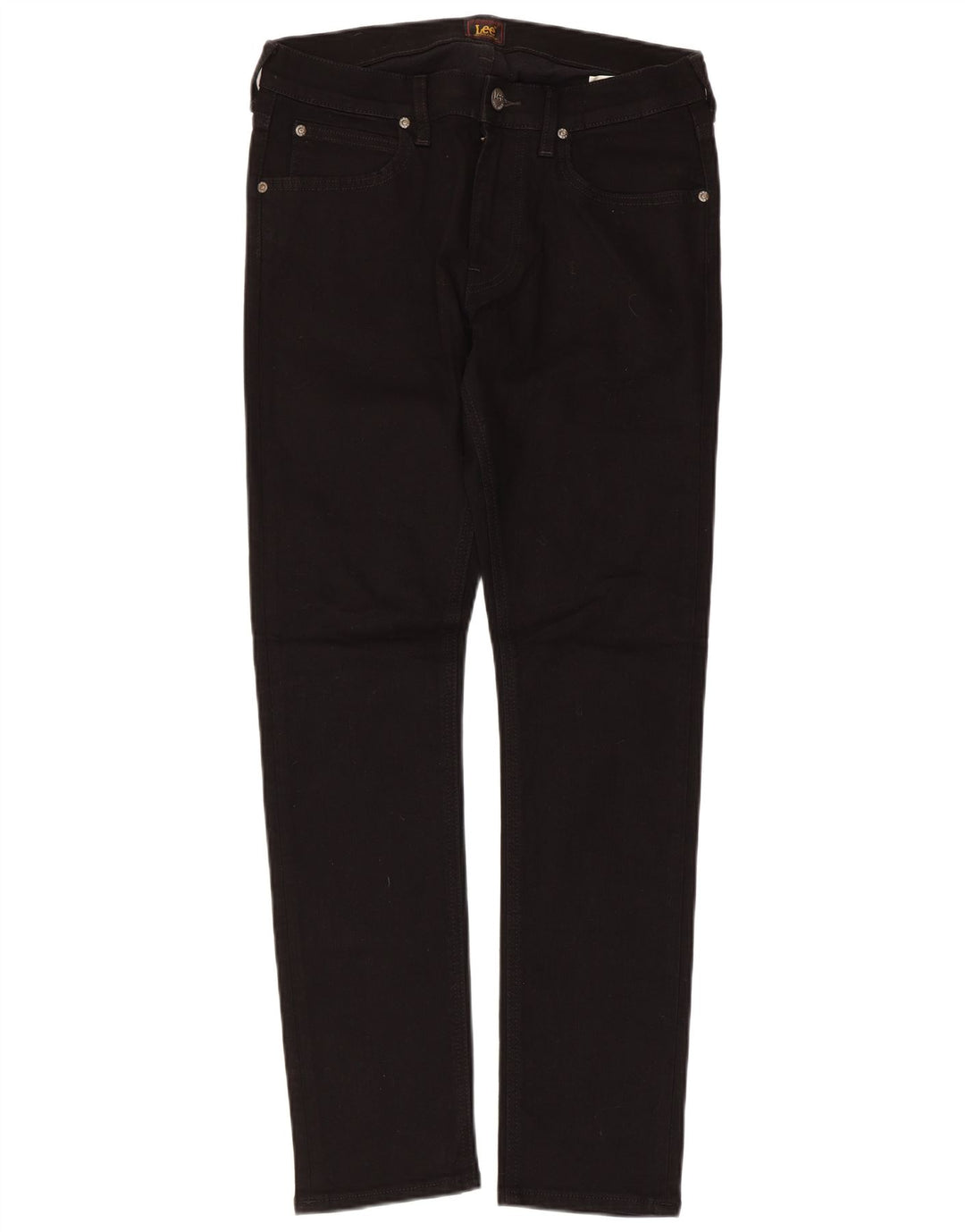 Lee Męskie Luke Slim Jeans W30 L30 Czarna bawełna