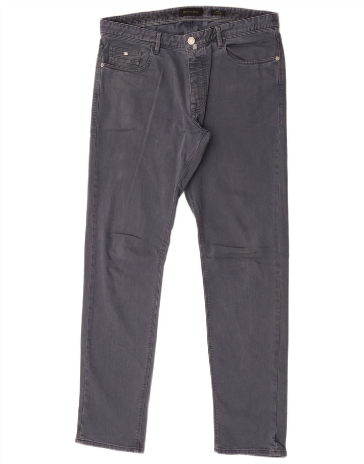 Jeansy męskie Massimo Dutti EU 44 Large W34 L32 Szara bawełna
