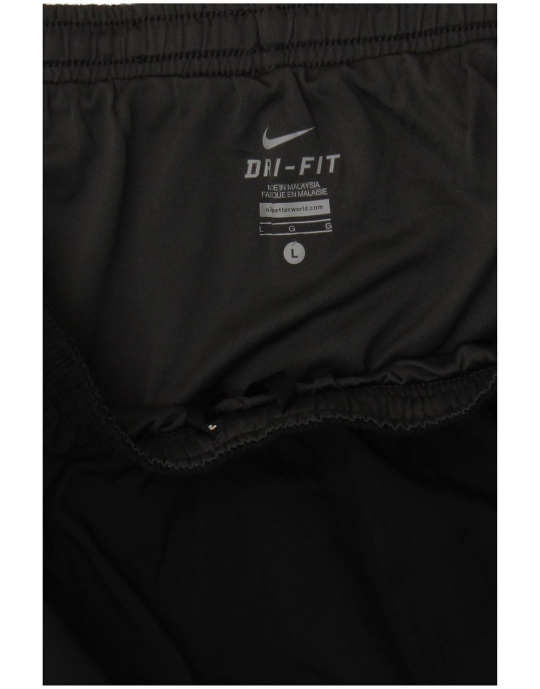 Męskie spodenki sportowe Nike Dri Fit, duże czarne bloki kolorów
