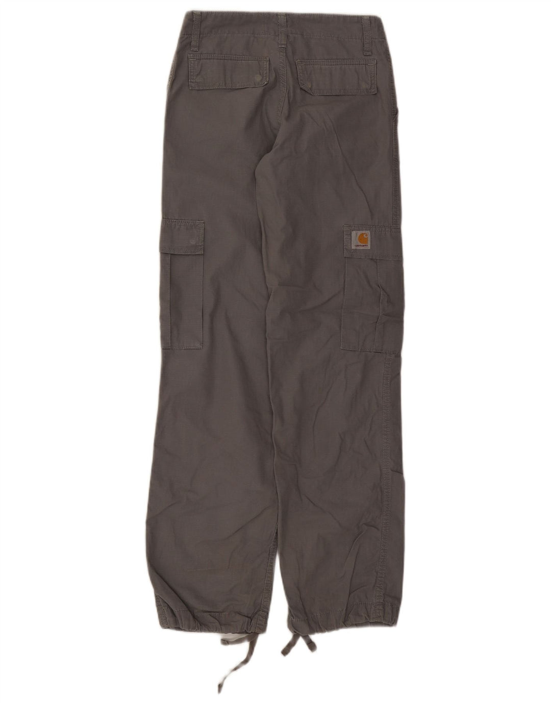 Spodnie damskie Carhartt Straight Cargo W24 L31 Szara bawełna