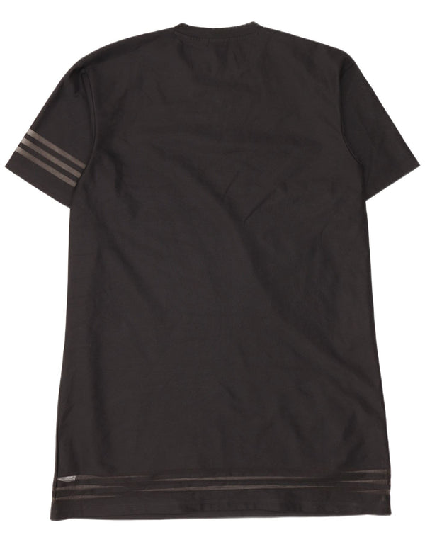 Damska koszulka oversize Adidas EU 34 XS Czarny poliester