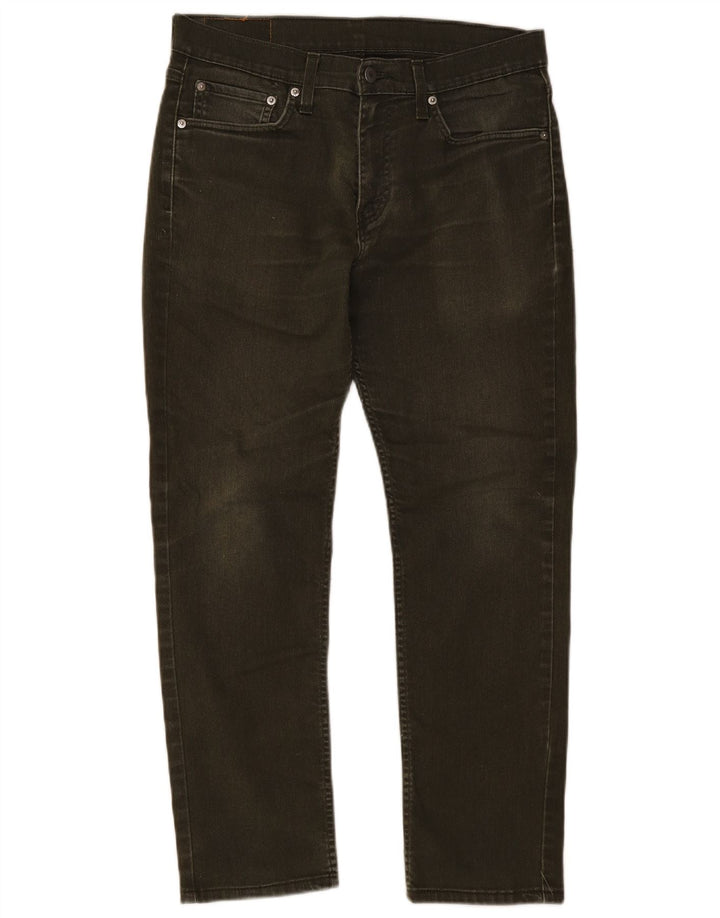 Męskie jeansy Levi's 511 Slim W32 L30 Zielona bawełna