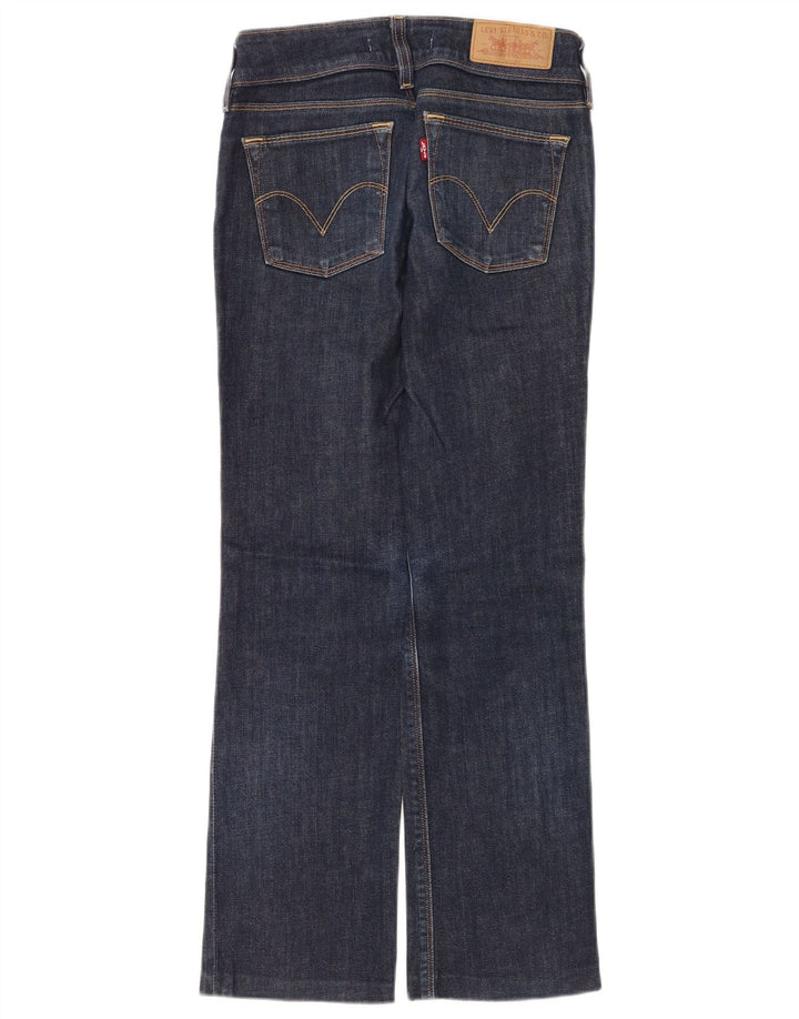 Damskie jeansy Levi's 570 Straight W26 L28 Granatowe