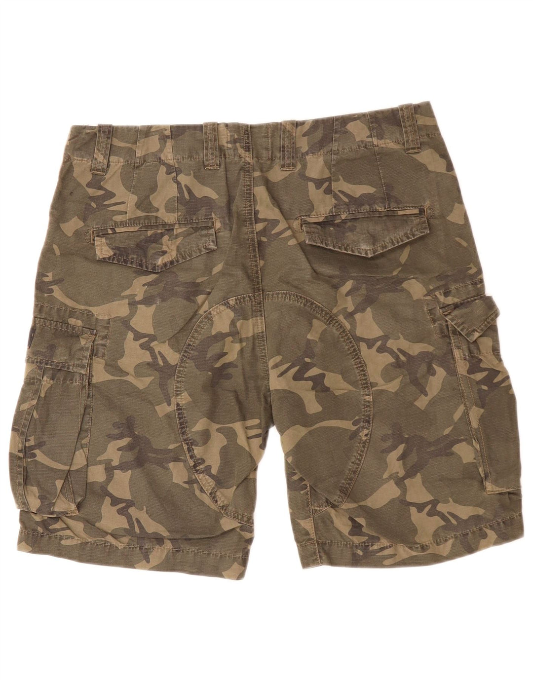Męskie spodenki cargo SUPERDRY W29, mała bawełna w kolorze khaki