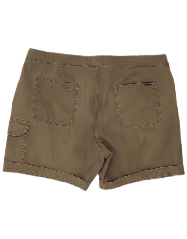 Męskie spodenki cargo Columbia Active W38 XL, bawełna khaki