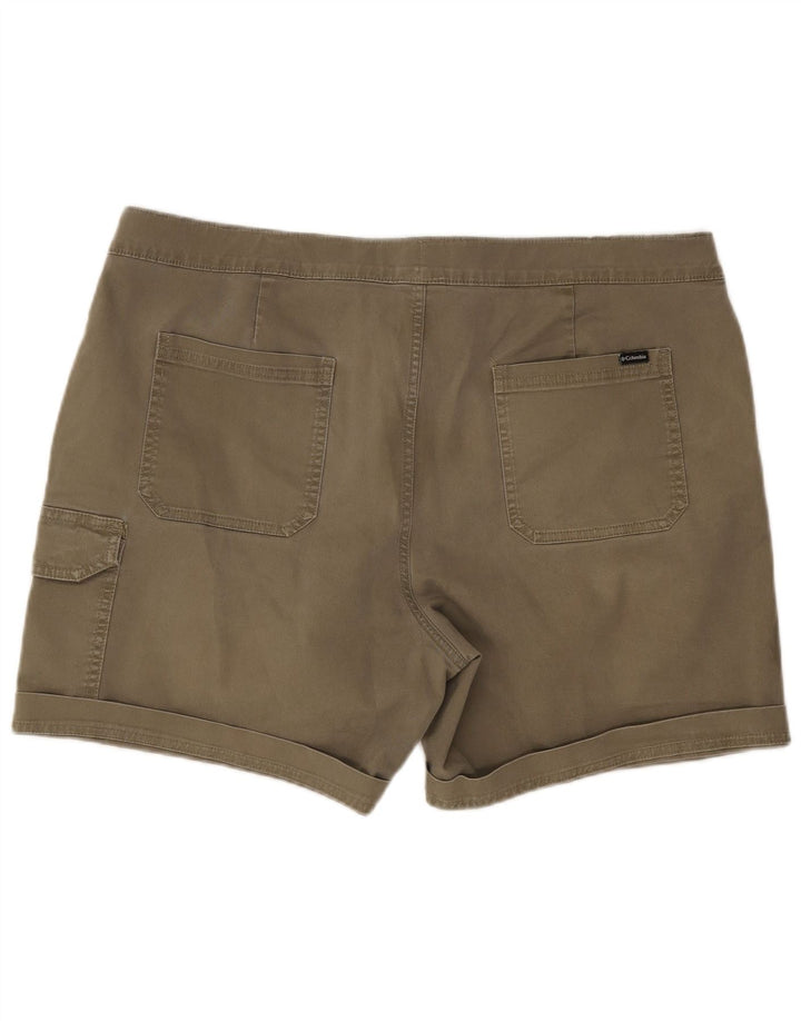 Męskie spodenki cargo Columbia Active W38 XL, bawełna khaki