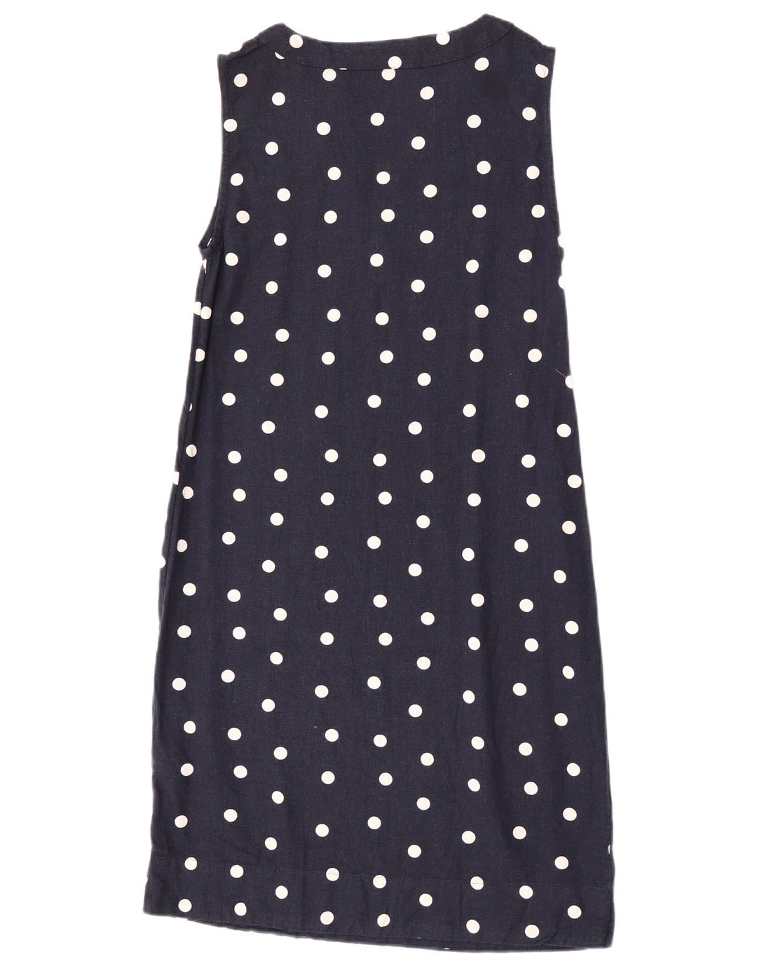Marks & Spencer Damska sukienka typu shift UK 8, mała, granatowa w kropki