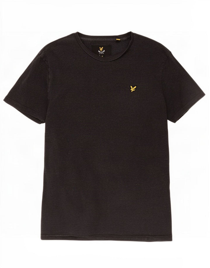 Męski T-shirt Lyle & Scott, duży, szary, bawełniany