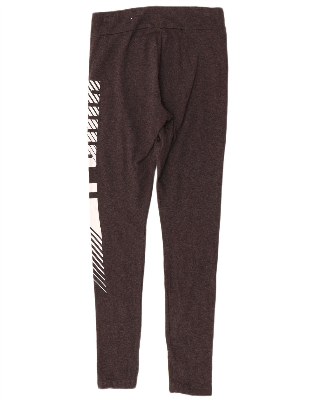 Damskie legginsy Puma Graphic UK 10 Small, szare, bawełniane