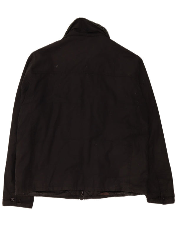 Kurtka męska Barbour Sherpa Utility UK 44 2XL czarna bawełniana