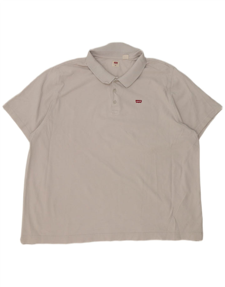 Męska koszulka polo Levi's 4XL w kolorze złamanej bieli