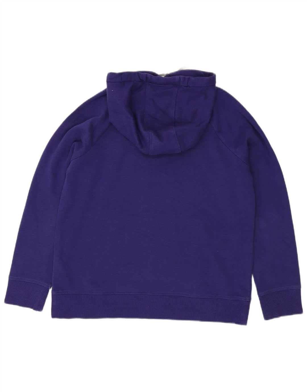 UNDER ARMOUR Mens Graphic Hoodie Jumper Medium Blue Cotton