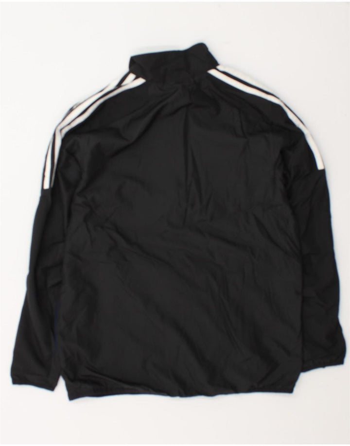 Chłopięca bluza dresowa Adidas z grafiką, 13-14 lat, czarny poliester