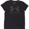 Męski T-shirt z grafiką UNDER ARMOUR, mały, granatowy