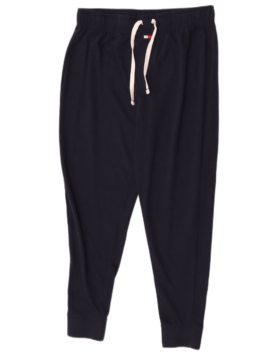 Męskie spodnie dresowe Tommy Hilfiger Joggers Średni granatowy bawełniany