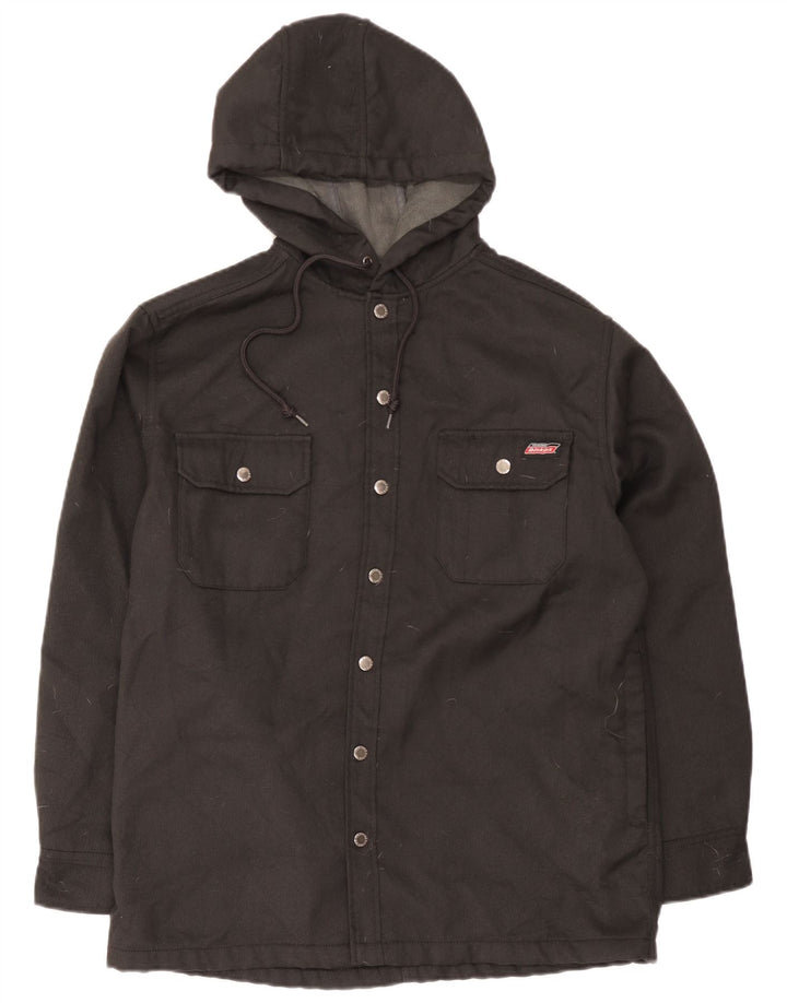 Męska kurtka z kapturem Dickies UK 38/40, średni czarny poliester