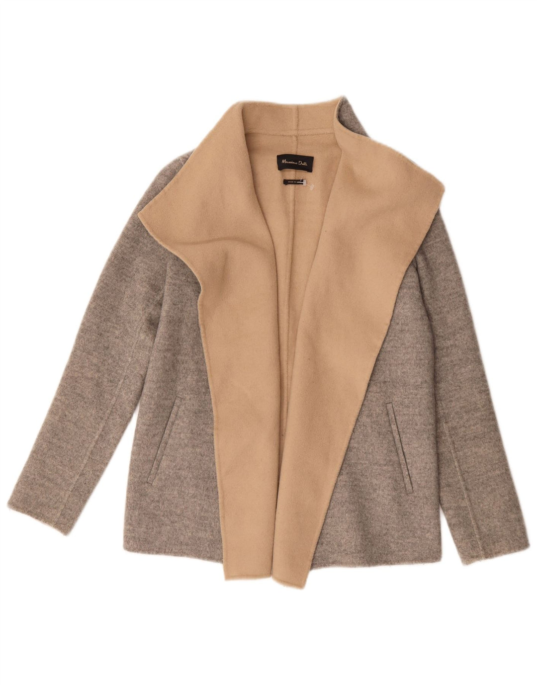 Damska marynarka oversize Massimo Dutti typu oversize UK 6 XS w kolorze szarym