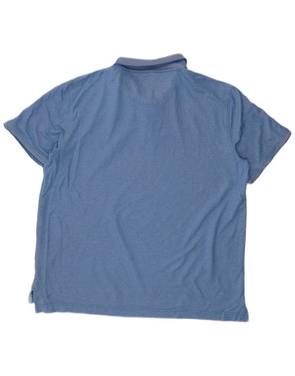 Męska koszulka polo IZOD 2XL, niebieska, bawełniana