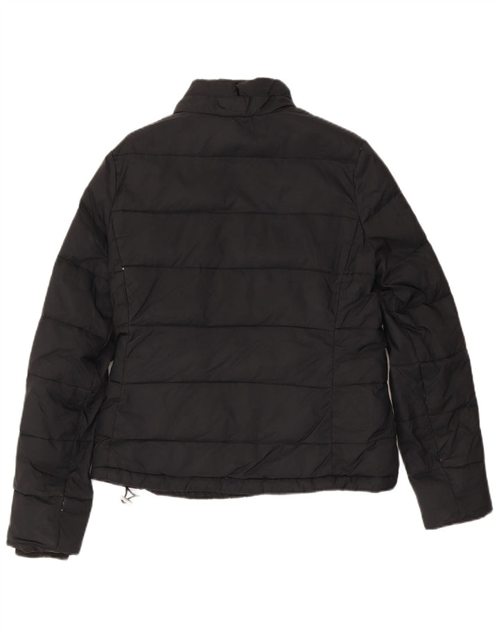 Kurtka damska Jack Wills Sherpa UK 12, średni czarny nylon