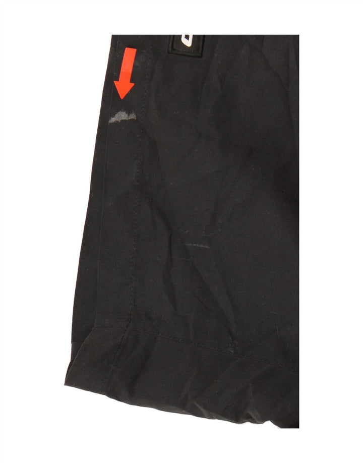 LOTTO Womens Sport Shorts UK 12 Medium Black Vintage Lotto and Second-Hand Lotto from Messina Hembry 