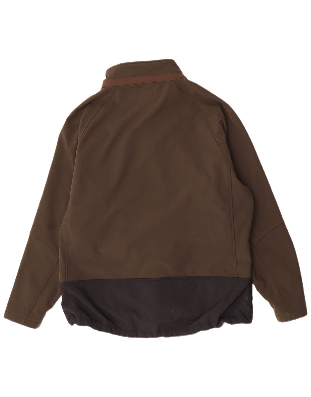 Męska kurtka wiatrówka Dickies UK 46 3XL Khaki, poliester z blokami kolorów