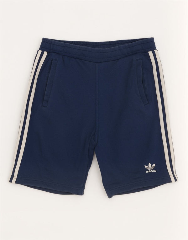 Adidas Męskie Spodenki Sportowe XS Niebieskie Bawełniane Sportowe