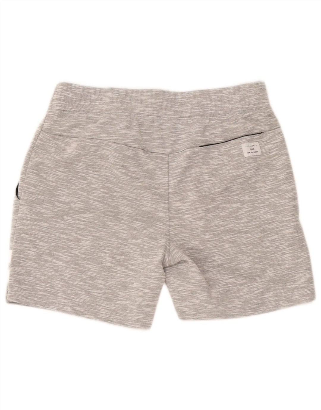 Męskie spodenki sportowe Jack & Jones, średnioszare, bawełniane w cętki