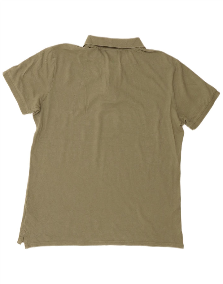 Męska koszulka polo Diadora, duża, bawełniana khaki