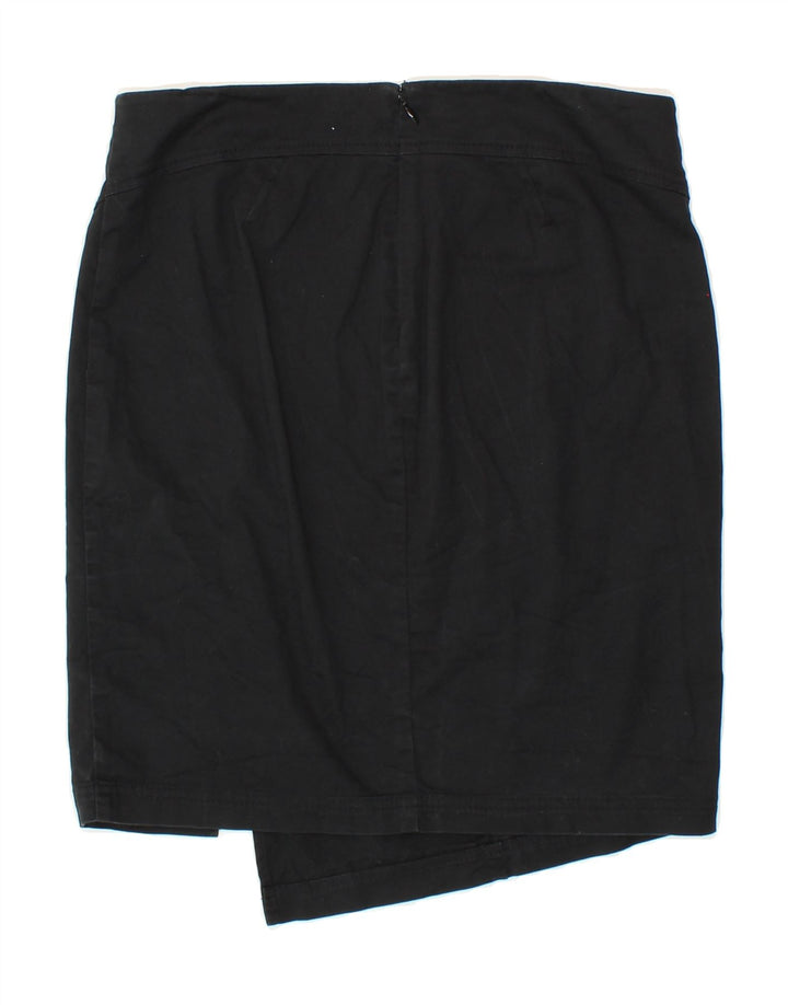 STEFANEL Womens Pencil Skirt IT 42 Medium W28  Black Vintage Stefanel and Second-Hand Stefanel from Messina Hembry 