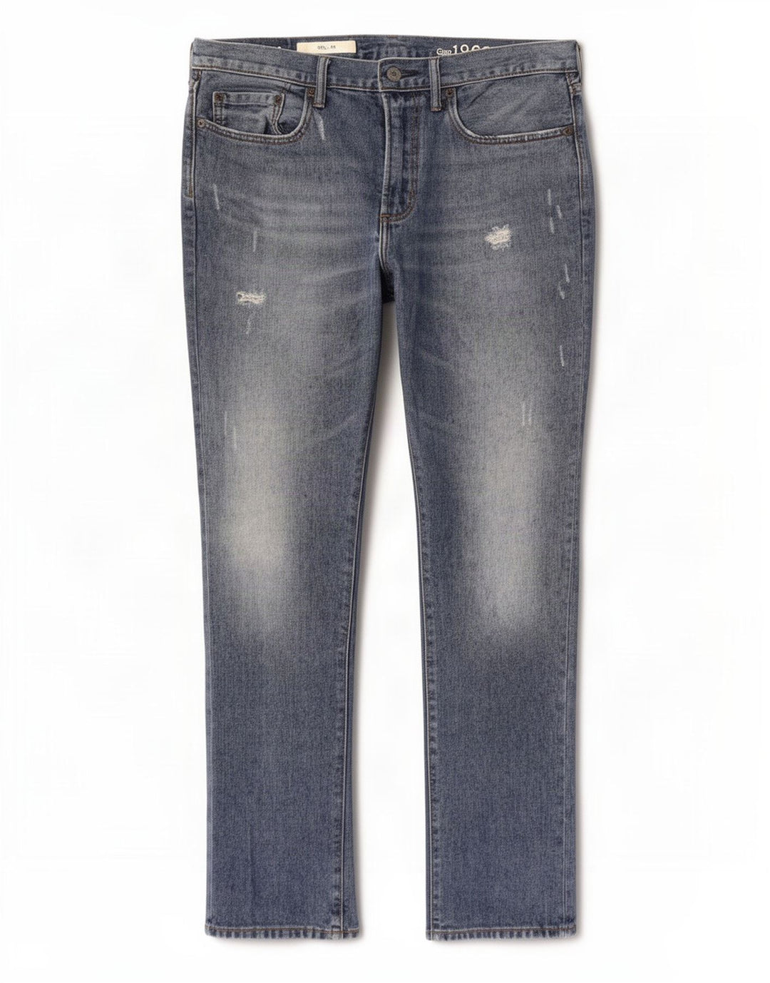 Męskie jeansy Gap Slim W32 L32 Niebieskie bawełniane