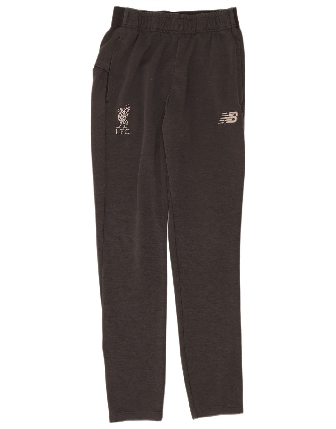 Męskie spodnie dresowe New Balance Liverpool, średnioszary, poliestrowy