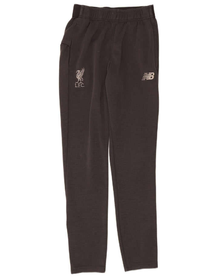 Męskie spodnie dresowe New Balance Liverpool, średnioszary, poliestrowy