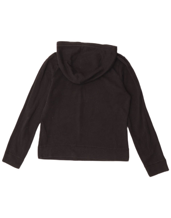 Damski sweter z kapturem Hollister, UK 10, mały, czarny, bawełniany