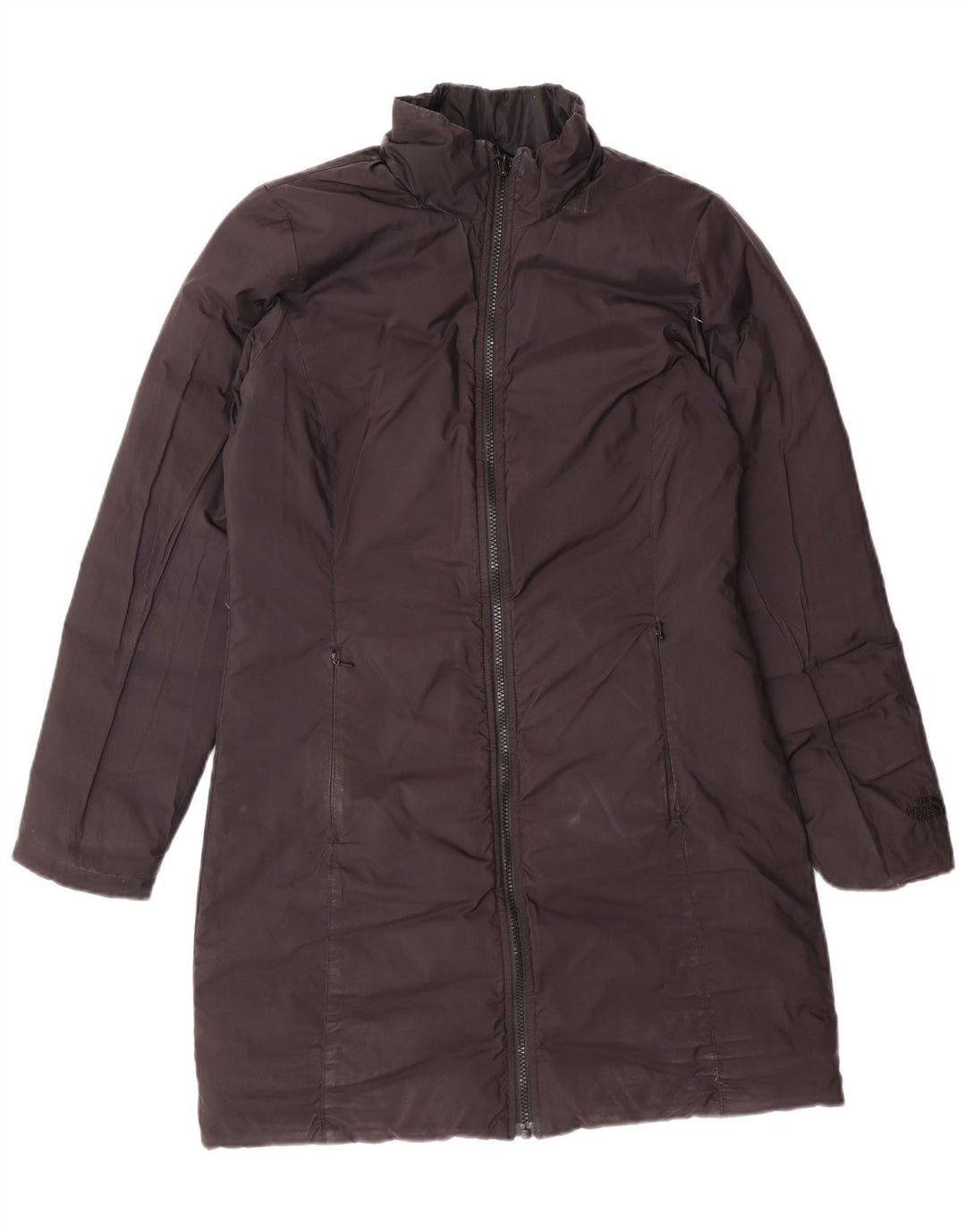 Dwustronny damski płaszcz The North Face UK 12, średni czarny nylon