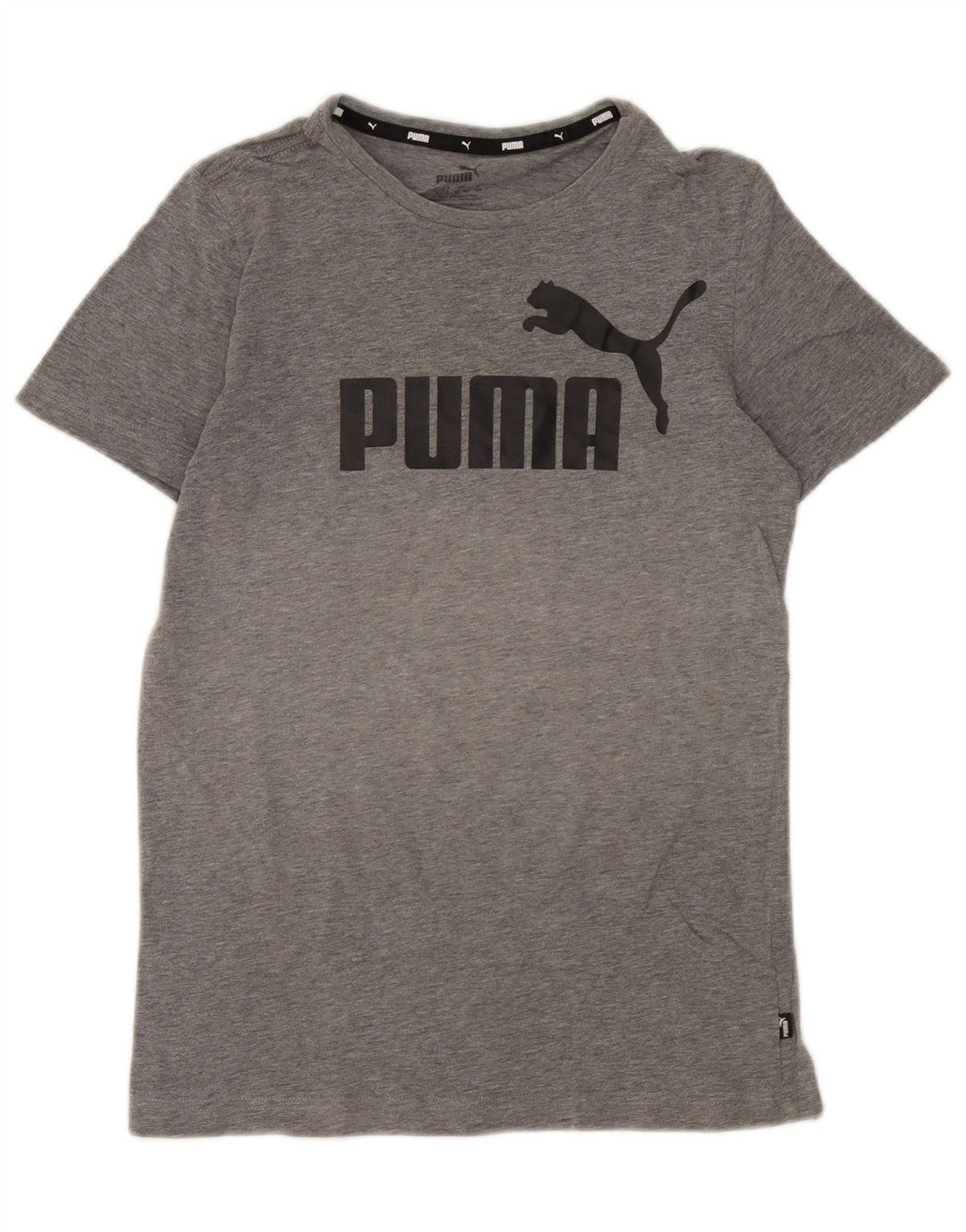 Chłopięcy T-shirt z grafiką Puma 13-14 lat, szary