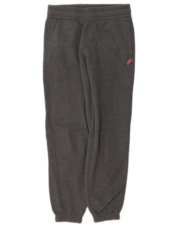 Damskie spodnie dresowe SUPERDRY Joggers UK 8 Small, szara bawełna