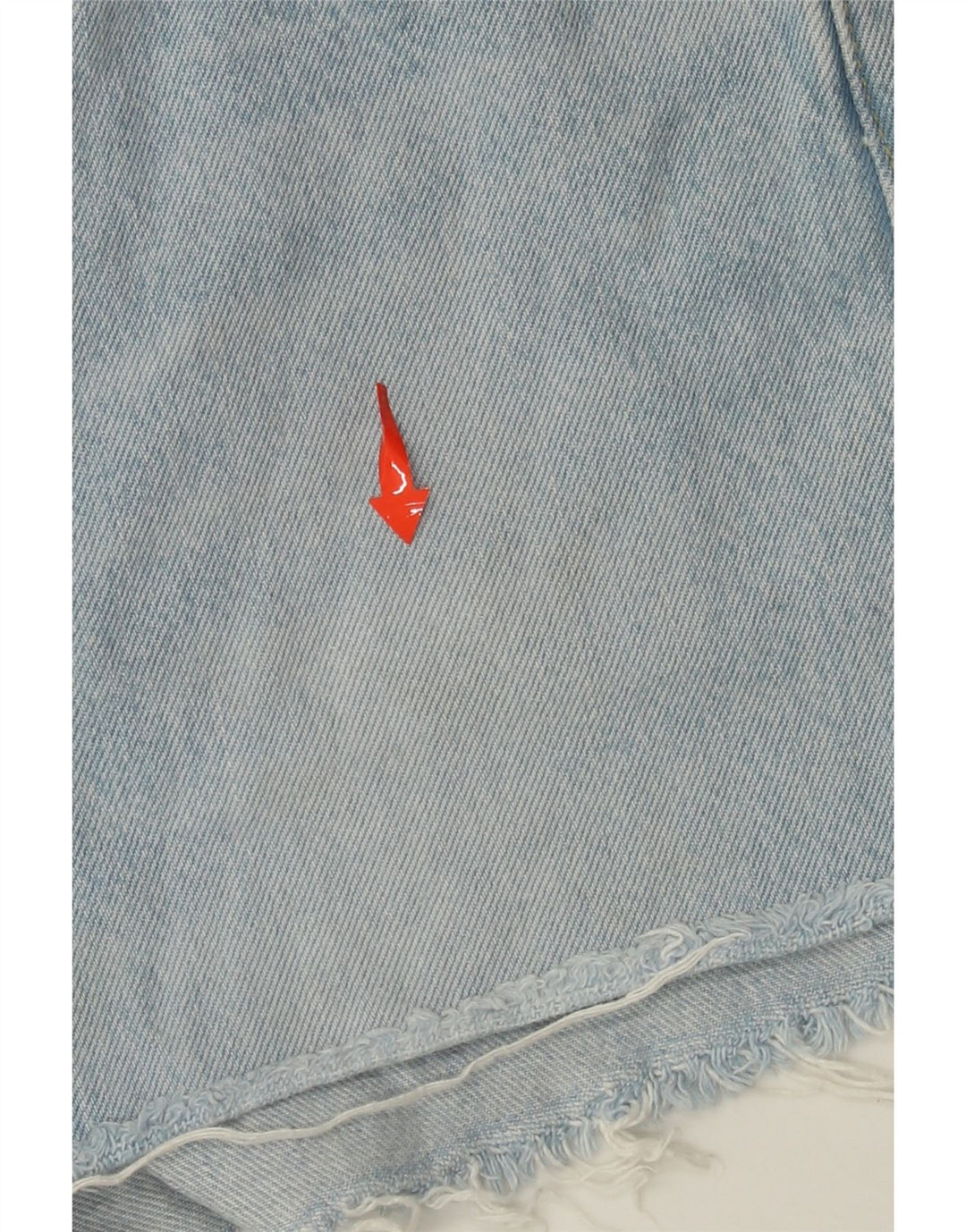 Damskie spodenki jeansowe LEVI'S 501 z wysokim stanem W26, małe, niebieskie, bawełniane