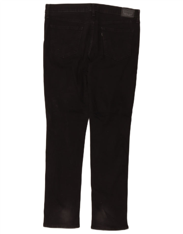 Damskie jeansy Levi's 312 Shaping W32 L30 Czarna bawełna