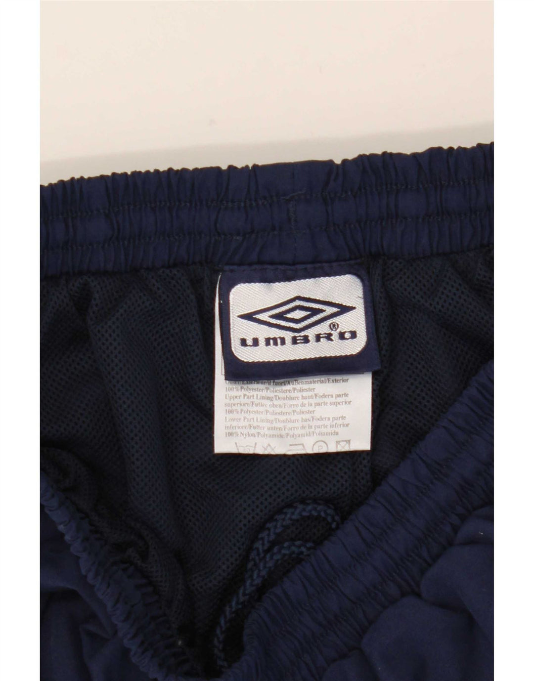Męskie spodnie dresowe Umbro Joggers, średni granatowy nylon
