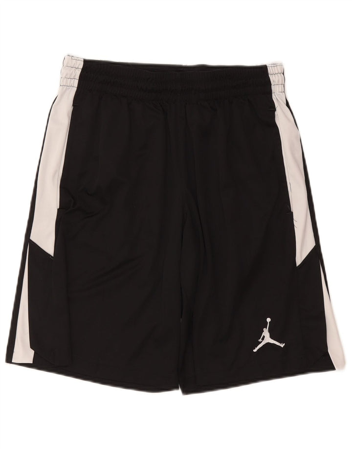 Męskie spodenki sportowe Jordan Dri Fit, poliester w kolorze średniej czarnej kolorystyki