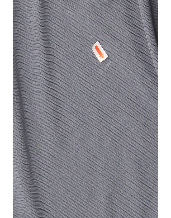 ADIDAS Mens Climalite Polo Shirt XL Blue Colourblock Polyester
