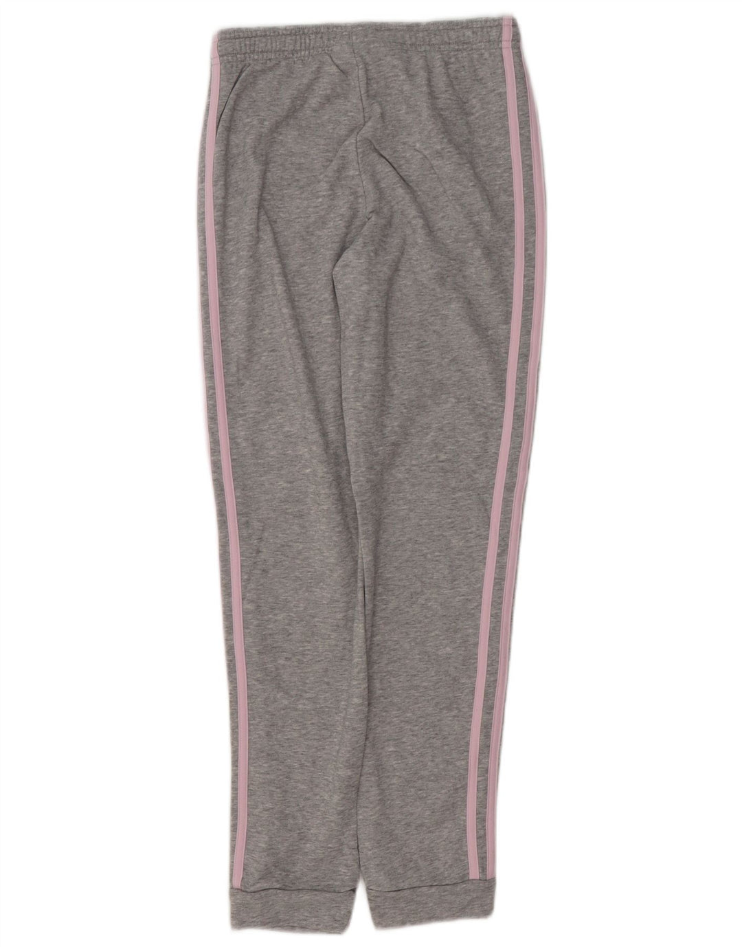 Damskie spodnie dresowe ADIDAS Joggers UK 8 Small, szara bawełna