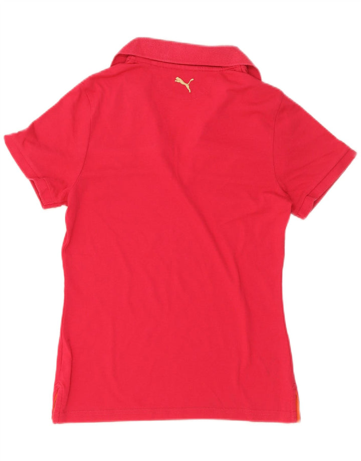 Damska koszulka polo Puma UK 12 w kolorze średniego różu