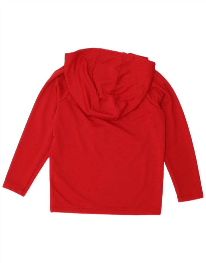 NIKE Boys Liverpool Graphic Hoodie Jumper 5-6 Years Medium  Red Polyester