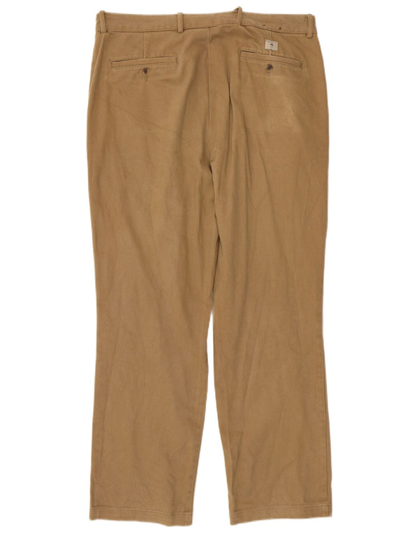 Spodnie męskie Gant Straight Chino W36 L30 Beżowa bawełna