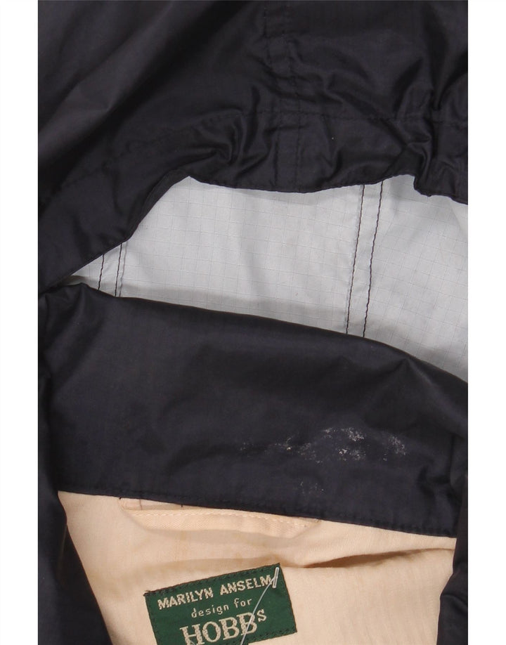 Damska kurtka przeciwdeszczowa HOBBS Marilyn Anselm oversize UK 14, średni granat