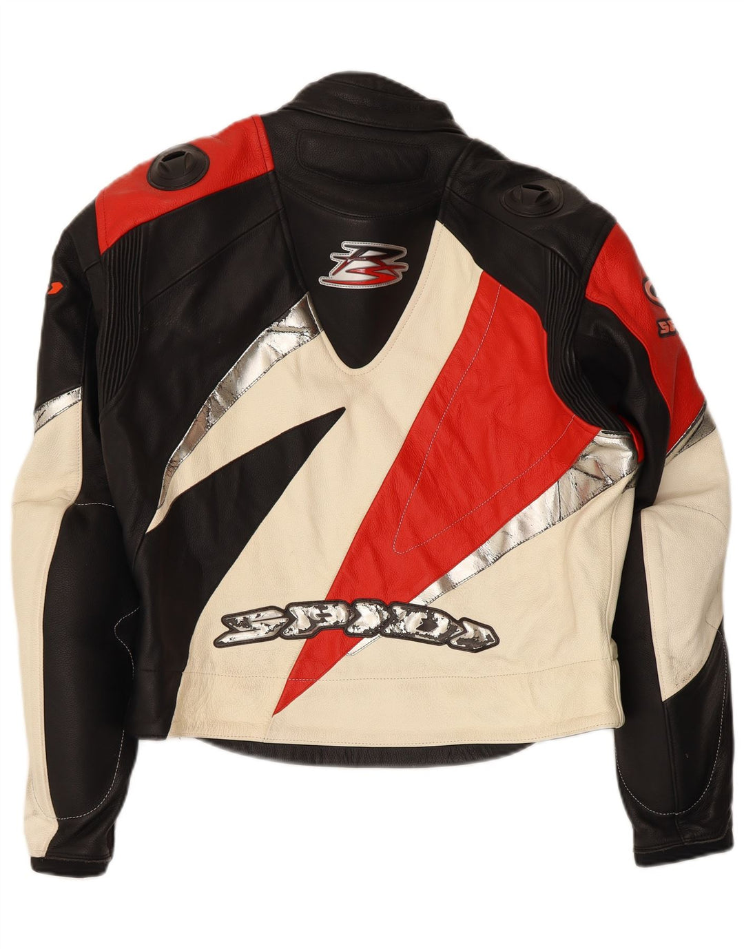 Męska kurtka Spidi Graphic Moto Racer IT 54 2XL, wielokolorowa, z blokami kolorów